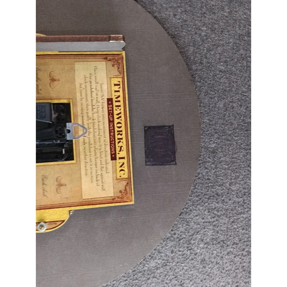 Timeworks Storytime American Football Theme Wall 13” Clock Old School Football